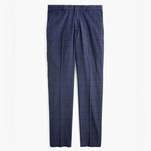 J Crew Ludlow Slim-fit Pant in Heather Windowpane Stretch Cotton Twill NWT